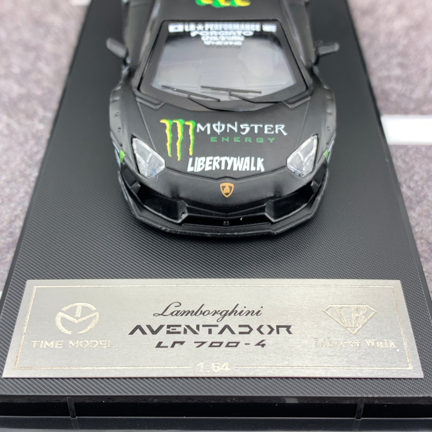 TIME MODEL 1/64 Lamborghini Aventador LP 700-4 MONSTER x LIBERTYWALK