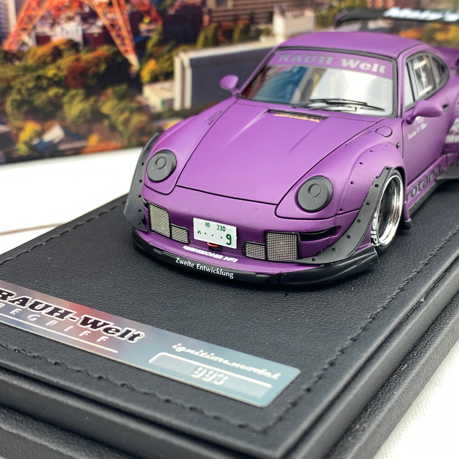 Ignition Model 1/43 RWB 993 Rotana Matt Purple IG2174
