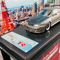 Ignition Model 1/64 Nissan R33 GT-R Titanium Gray IG2507