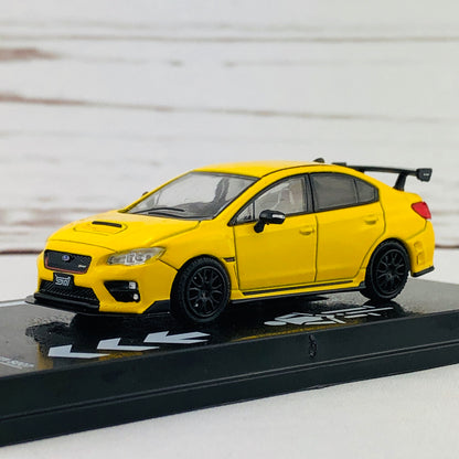 Tarmac Works 1/64 Subaru WRX STI S207 NBR Package Sunrise Yellow