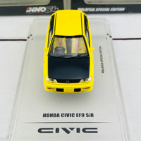 INNO64 HONDA CIVIC EF9 SiR Malaysia Special Edition IN64-EF9-YLMLS