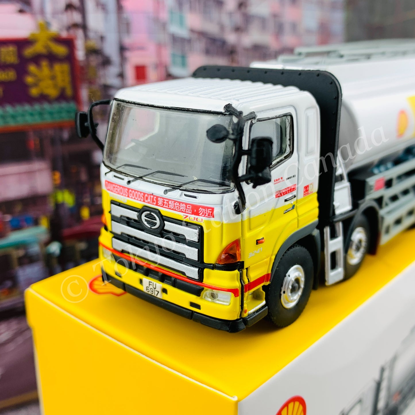 TINY 微影 179 HINO 700 Shell Oil Tanker Truck 日野 700 蜆殼運油車 ATC64617