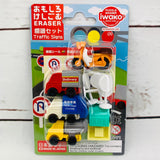 Iwako Japanese Eraser Set - Traffic Signs ER-BRI055