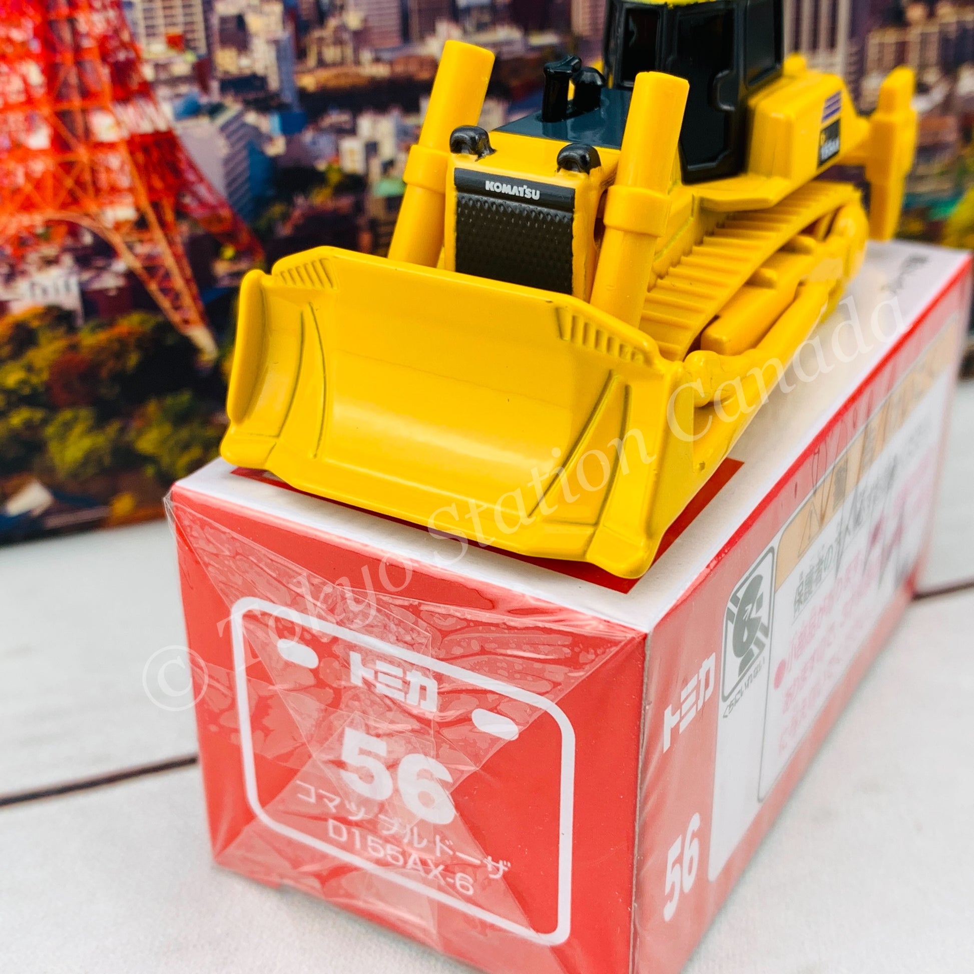 TOMICA 56 Komatsu Bulldozer D155AX-6