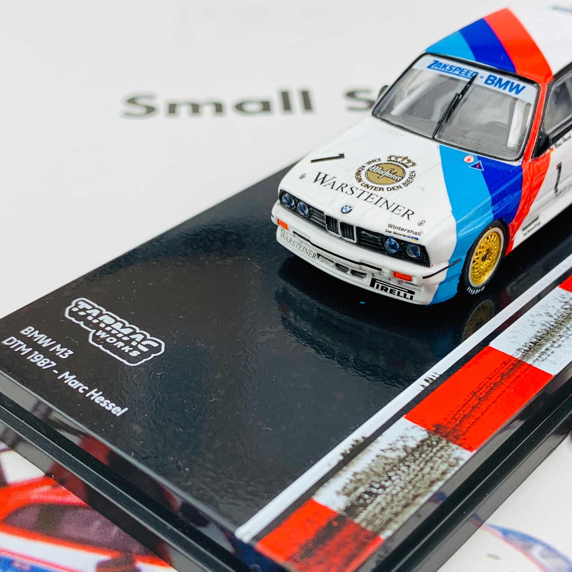 Tarmac Works 1/64 BMW M3 E30 DTM 1987 - Japan Special Edition  T64-009-87DTM01