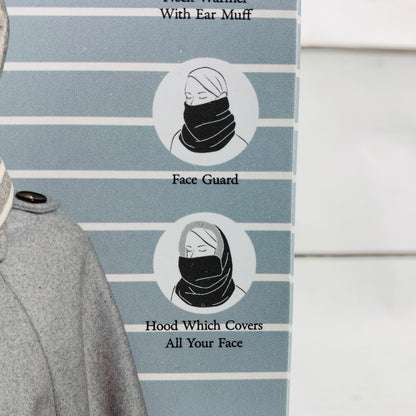 BOA 5 Way Neck Roll - Gray Border