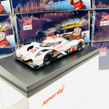 Sparky 1/64 AUDI R18 E-TRON QUATTRO NO.2 AUDI SPORT TEAM JOEST WINNER 24H LE MANS 2014 A. LOTTERER - M. FÄSSLER - B. TRÉLUYER Y091