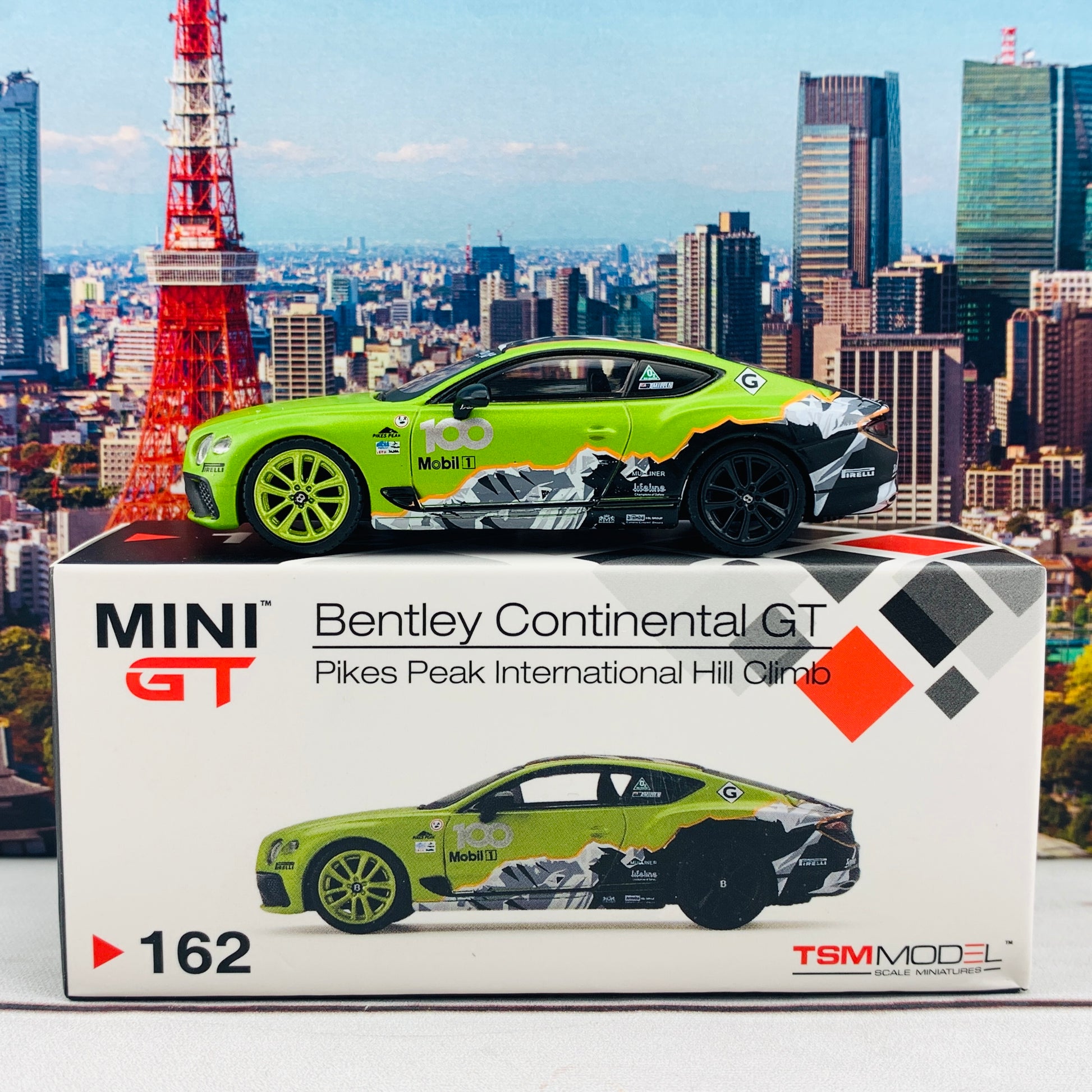 MINI GT 1/64 Bentley Continental GT  2019 Pikes Peak International Hill Climb LHD MGT00162-L
