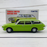 Tomica Limited Vintage 1/64 Toyota Crown Van Deluxe Green (1973) LV-N163a