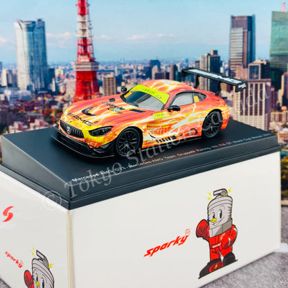 Sparky 1/64 MERCEDES-AMG GT3 NO.888 MERCEDES-AMG TEAM GRUPPEM RACING 9TH FIA GT WORLD CUP MACAU 2019 MARO ENGEL Y169