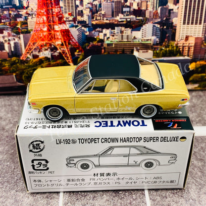 Tomytec Limited Vintage 1/64 Toyopet Crown Hardtop Super Deluxe 70 Years LV-192b