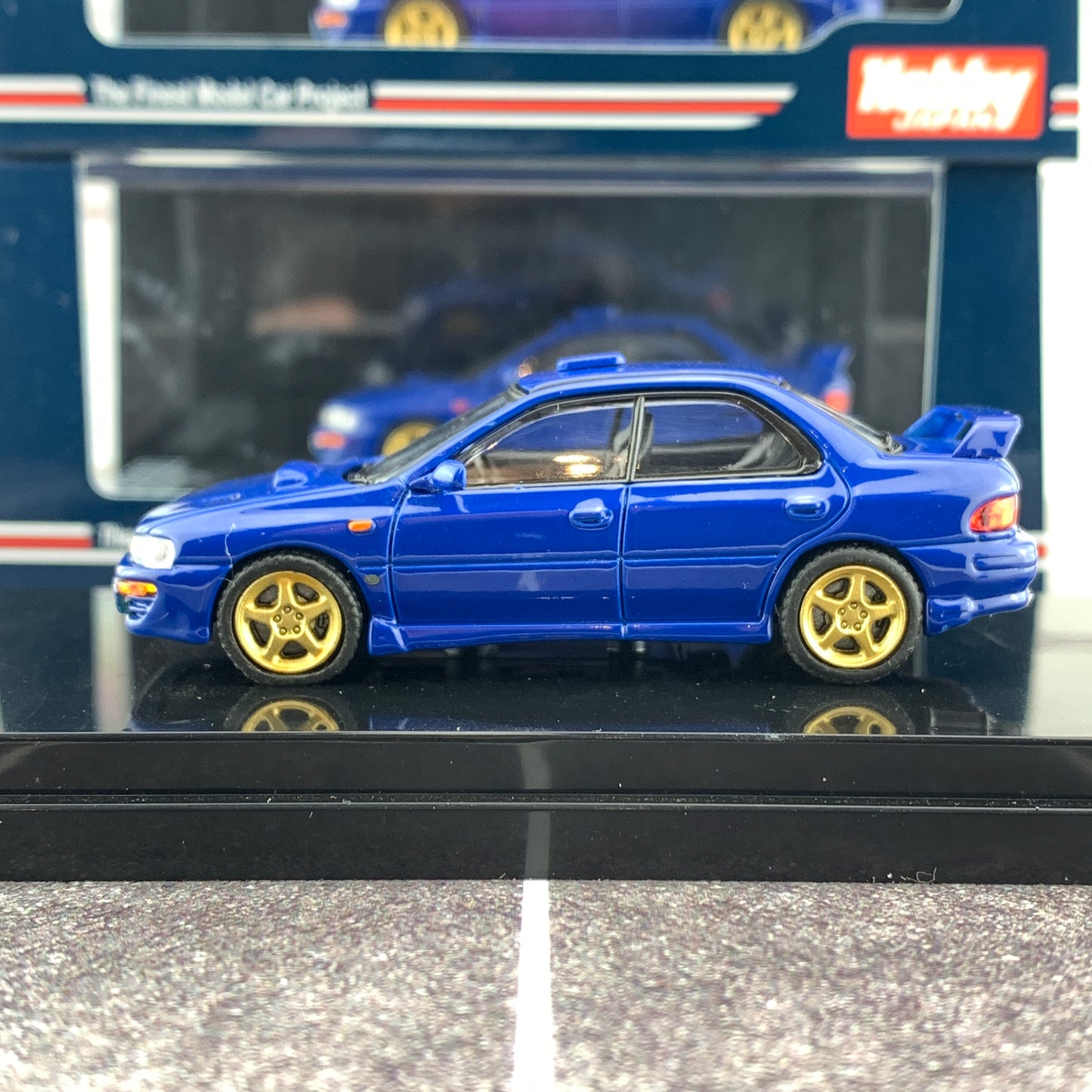 Hobby Japan 1/64 Subaru Impreza WRX GC8 STi Verion II Sport Blue HJ641013SSBL