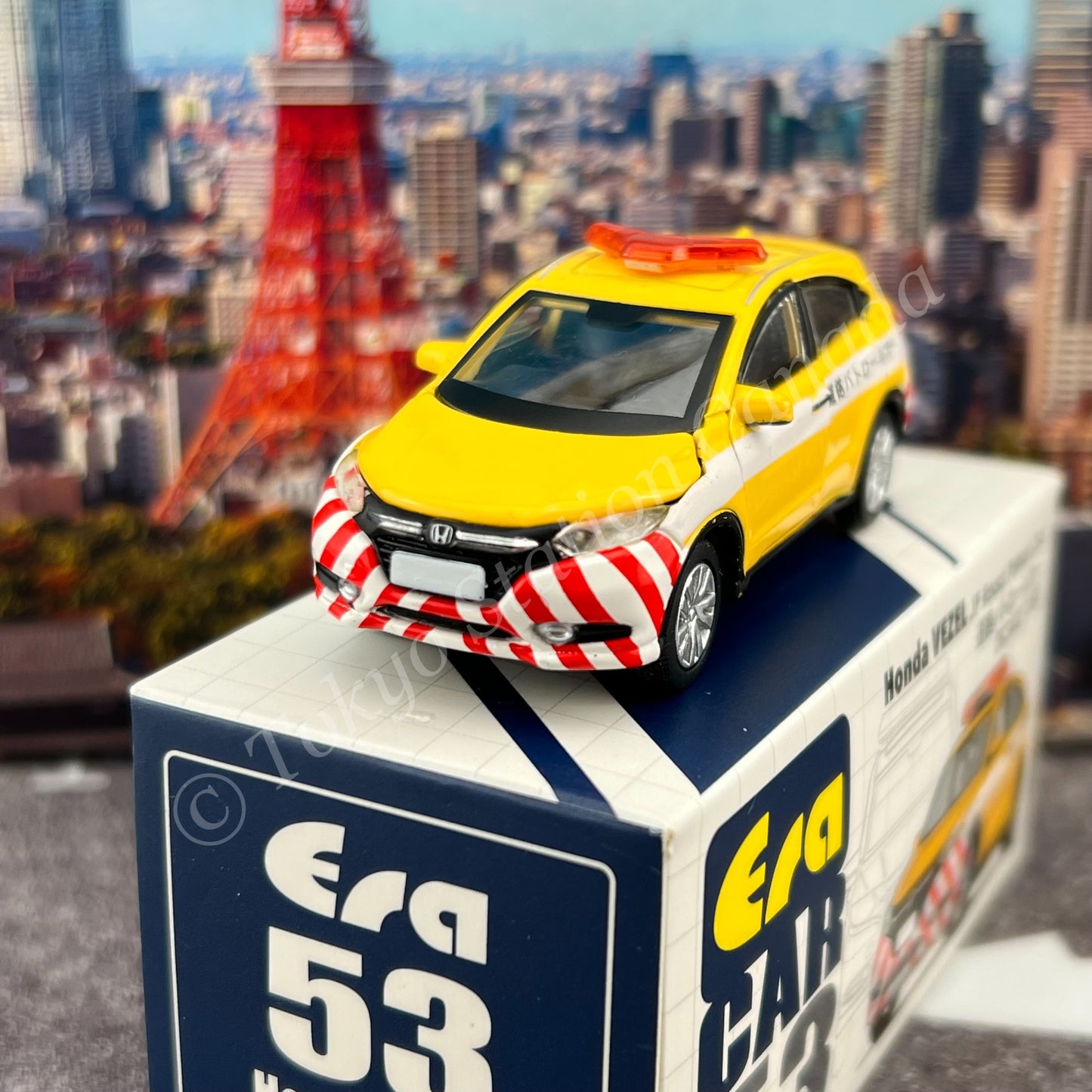 ERA CAR 1/64 53 Honda Vezel JP Road Patrol Car 4897099931560