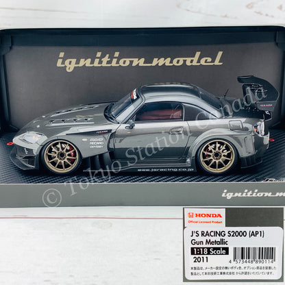 Ignition Model 1/18 J'S RACING S2000 (AP1) Gun Metallic IG2011