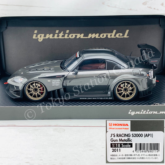 Ignition Model 1/18 J'S RACING S2000 (AP1) Gun Metallic IG2011