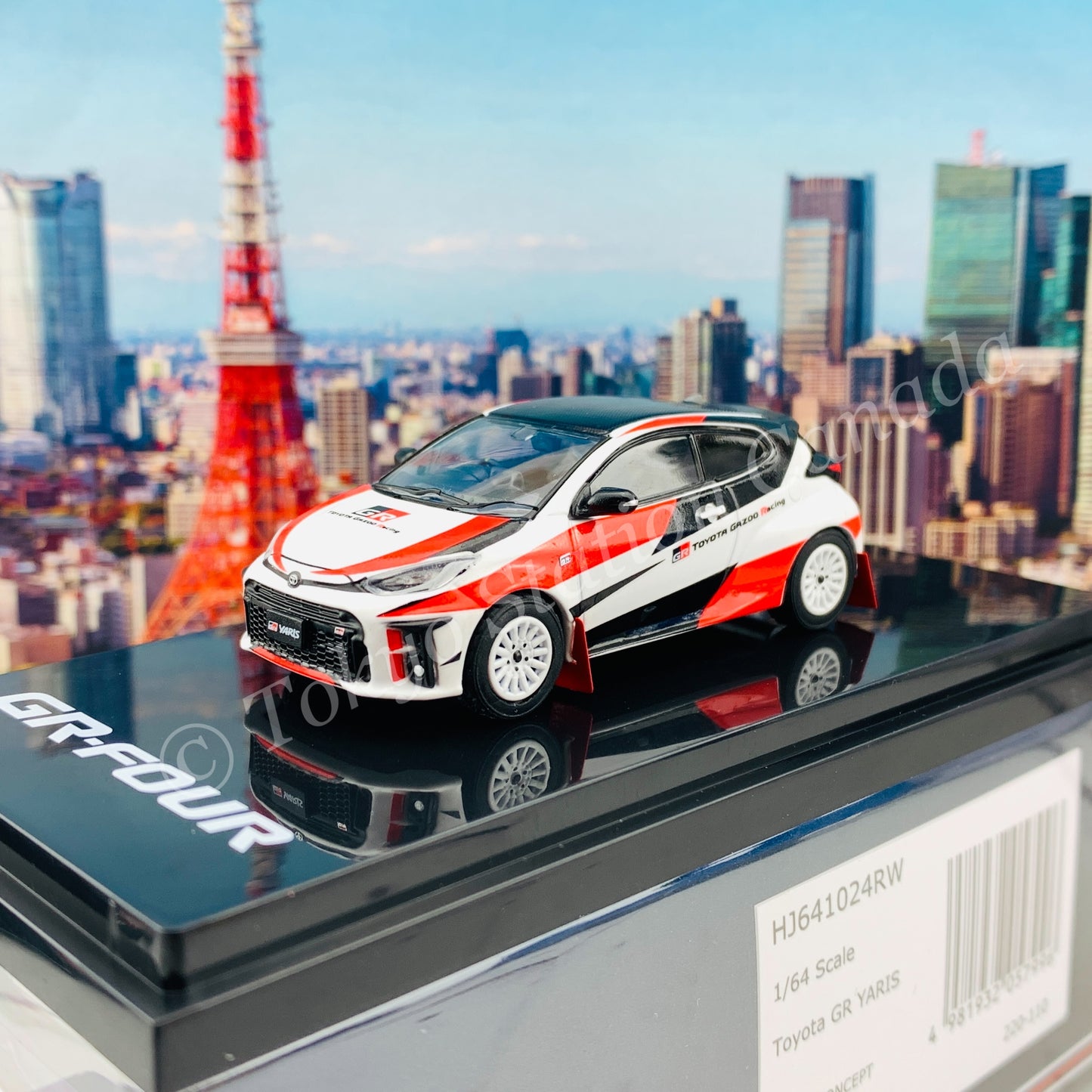HOBBY JAPAN 1/64 Toyota GR YARIS RALLY CONCEPT HJ641024RW