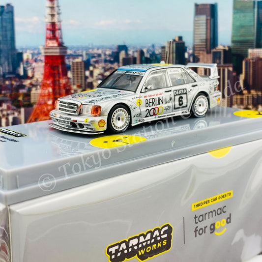 TARMAC WORKS 1/64 HOBBY64 Mercedes-Benz 190 E 2.5-16 Evo II  DTM 1992 Keke Rosberg T64-024-92DTM06