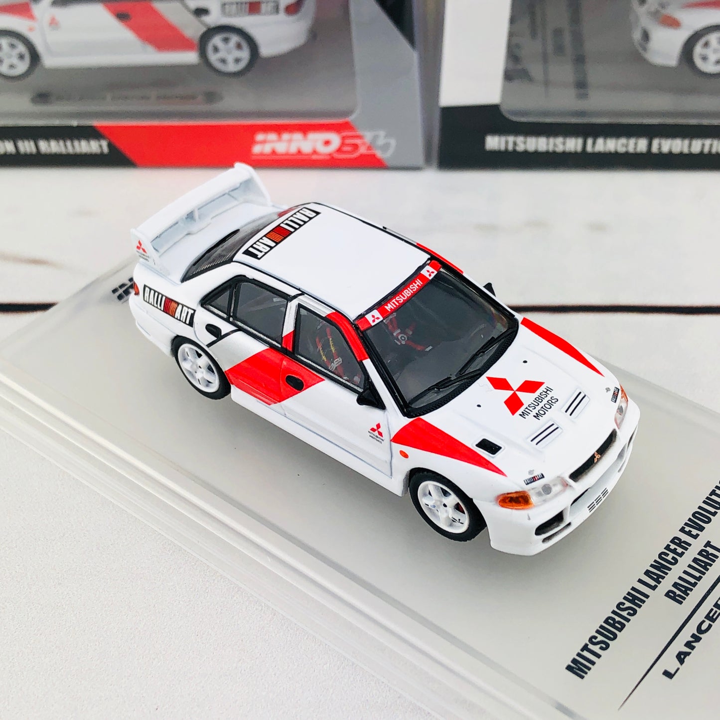INNO64 Mitsubishi Lancer Evolution III Ralliart Malaysia Special Edition IN64-EVO3-RAMS