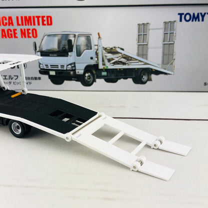 Tomica Limited Vintage Isuzu Elf Hanamidai Automobile Safety Loader Big Wide (White) LV-N191a
