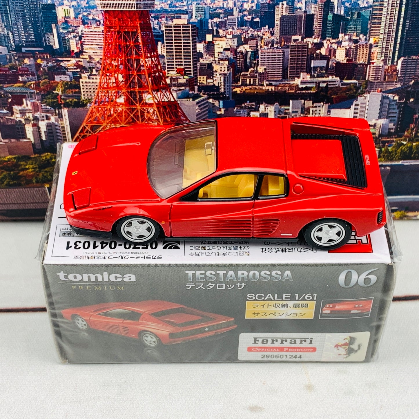 TOMICA PREMIUM 06 TESTAROSSA