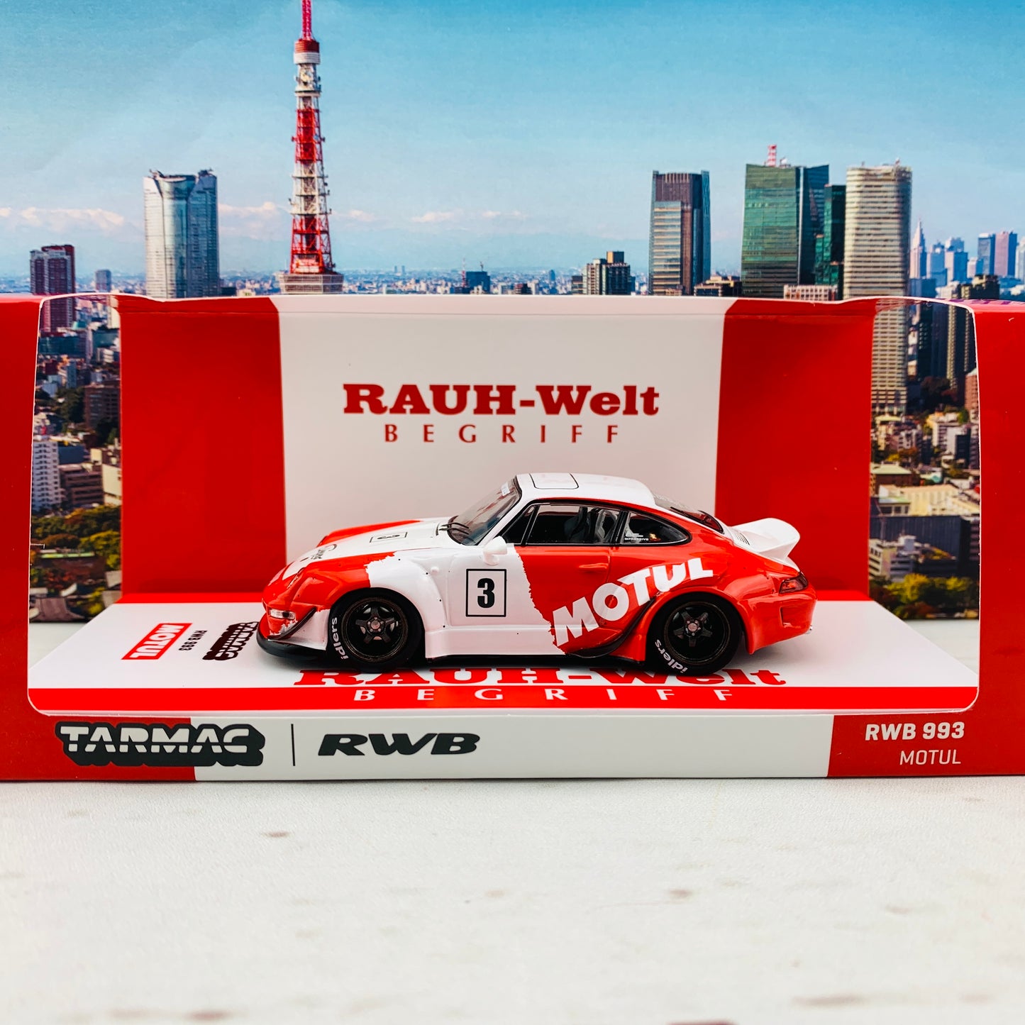 Tarmac Works 1/43 Hobby Collection RWB 993 Motul T43-014-MO