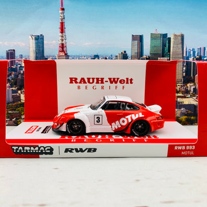 Tarmac Works 1/43 Hobby Collection RWB 993 Motul T43-014-MO
