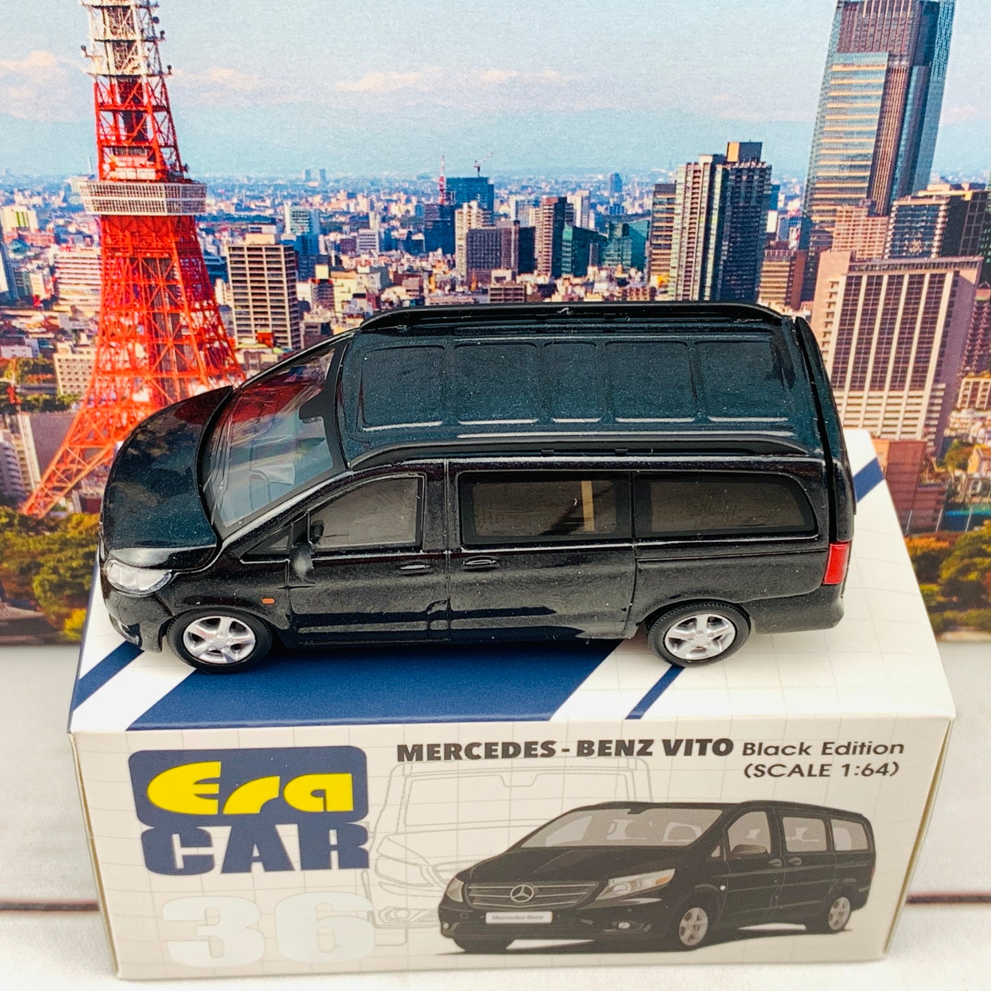 ERA CAR 36 1/64 Mercedes-Benz Vito - Black Edition MB20VITRN36
