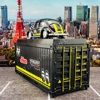 Tarmac Works x Schuco 1/64 VW Beetle *** with Container *** T64S-006-ME2