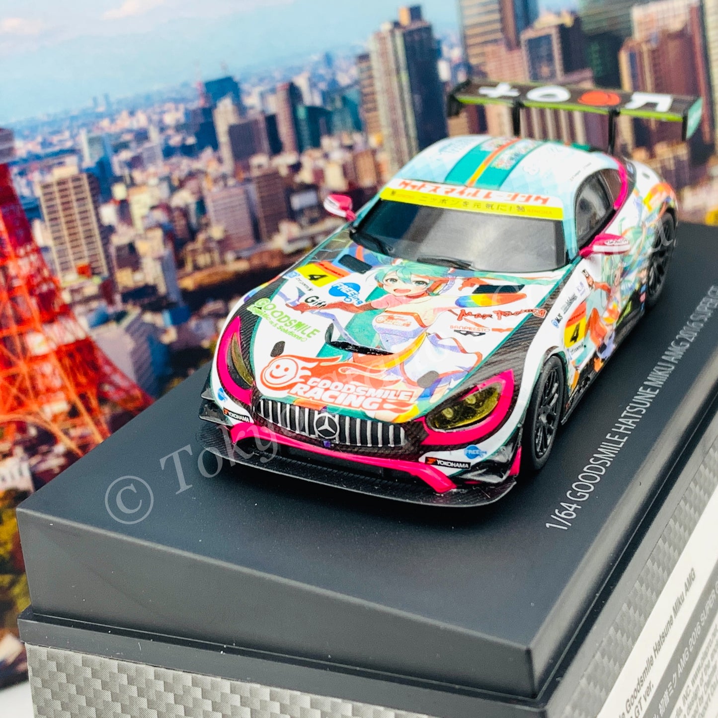 GOODSMILE 1/64 Hatsune Miku AMG 2016 Super GT Ver. 4560392842405