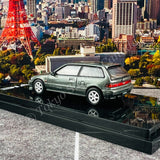 HOBBY JAPAN 1/64 Honda CIVIC (EF9) SiR Ⅱ Customized Version Gray Metallic HJ641031CGM