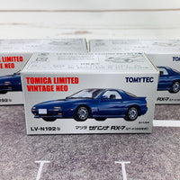 Tomica Limited Vintage Neo 1/64 Mazda Savanna RX7 GT-X (Year 1989) LV-N192b Blue