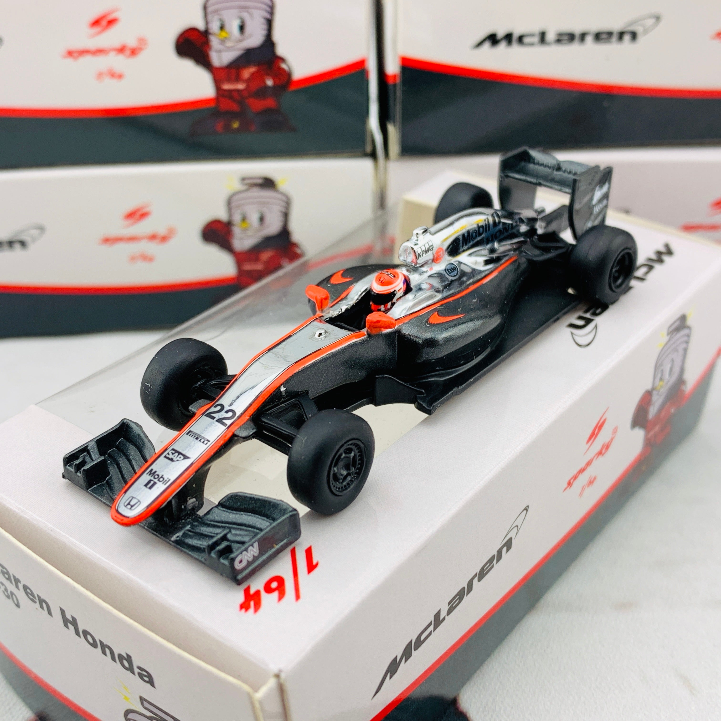 Sparky 1/64 MCLAREN HONDA MP4-30 N.22 CHINESE GP 2015 JENSON