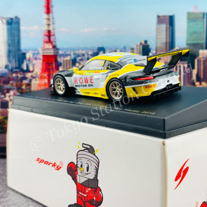 Sparky 1/64 PORSCHE 911 GT3 R NO.99 ROWE RACING 2ND FIA GT WORLD CUP MACAU 2019 LAURENS VANTHOOR Y166