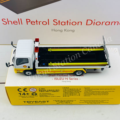Tiny 微影 Hong Kong Shell Flatbed Tow Truck ISUZU N Series ATC64960
