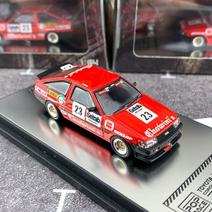 INNO64 x POPRACE Toyota Corolla Levin macau Guia Race 1994 #23 PR64-86-84M23