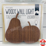 That's Light Woody Wall Light (4) Pear & Apple Made in Japan TL-WWL-04