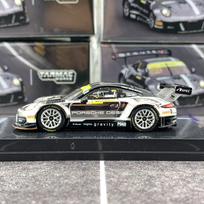 Tarmac Works 1/64 Porsche 911 GT3 R Macau GT Cup - FIA GT World Cup 2018  Mathieu Jaminet T64-032-18MGP991
