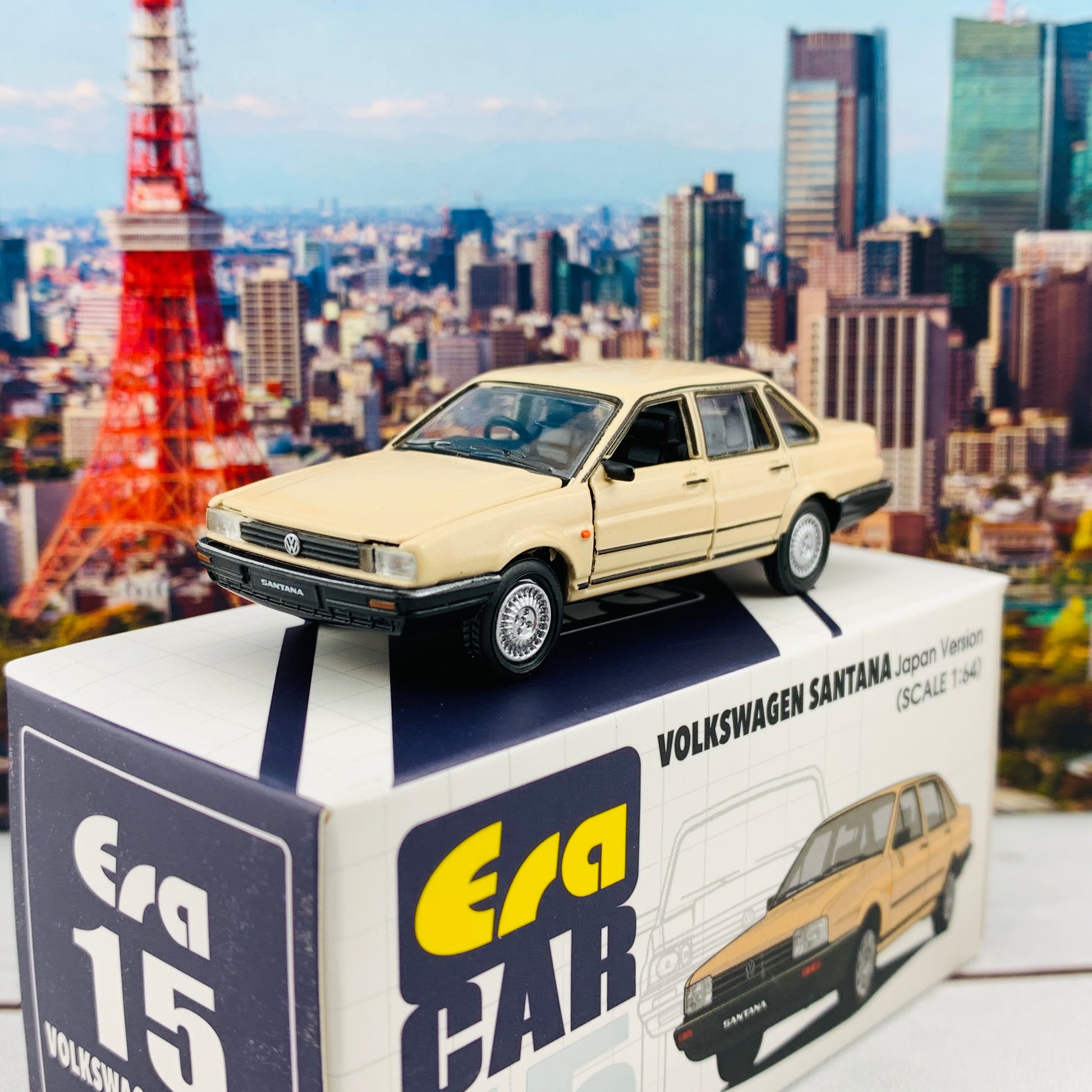 ERA CAR 15 1/64 Volkswagen Santana Japan Version VW20CAMRN15