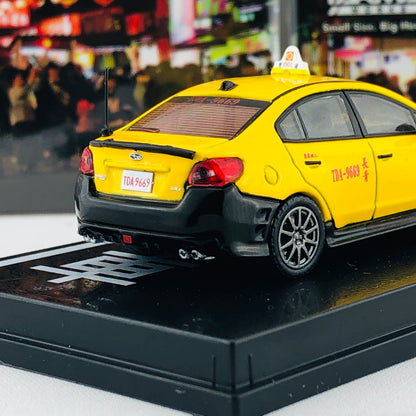 Tarmac Works 1/64 Subaru WRX STI Taiwan Taxi Limited to 1296 pcs T64-016-TA