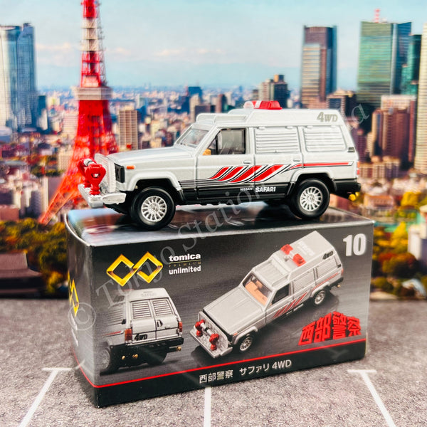 Tomica Premium Unlimited 10 Western Police Safari 4WD