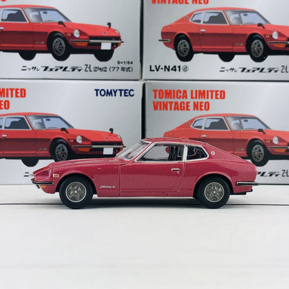 Tomica Limited Vintage 1/64 Nissan Fairlady Z-L 2by2 (1977) LV-N41d Red