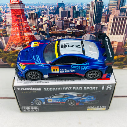TOMICA PREMIUM 18 SUBARU BRZ R&D SPORT