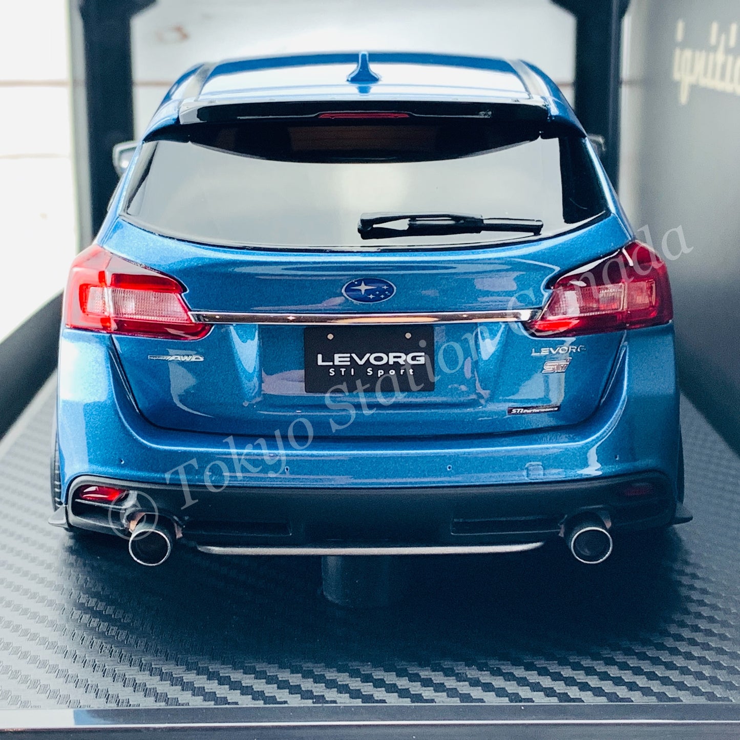 Ignition Model 1/18 Subaru Levorg (VMG) 2.0 STi Sport Storm Gray Metallic IG1662