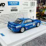 INNO64 1/64 NISSAN SKYLINE GTR (R32) #1 CALSONIC RACING TEAM JTC 1991 2ND PLACE  IN64-R32-CASET91