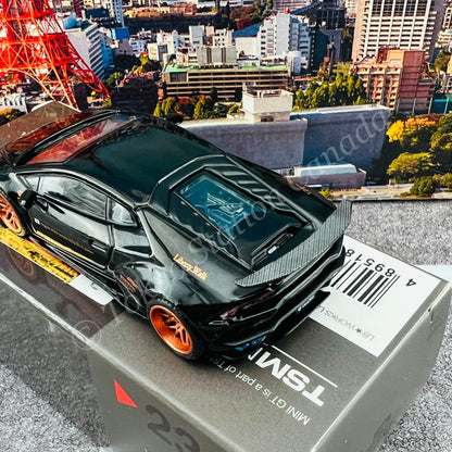 MINI GT 1/64 LB WORKS Lamborghini Huracán Ver. 1 Black LHD MGT00234-L