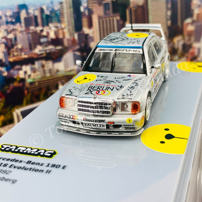 TARMAC WORKS 1/64 HOBBY64 Mercedes-Benz 190 E 2.5-16 Evo II  DTM 1992 Keke Rosberg T64-024-92DTM06