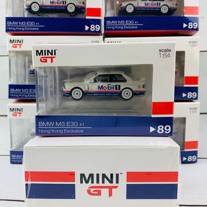 MINI GT 1/64 BMW M3 E30 #1 Schnitzer Motorsport 1992 Guia Race of Macau Winner (Hong Kong Exclusive Version) MGT00089-L
