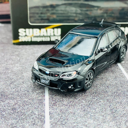 BM CREATIONS JUNIOR 1/64 Subaru 2009 Impreza WRX  BLACK Limited Edition 64B0113