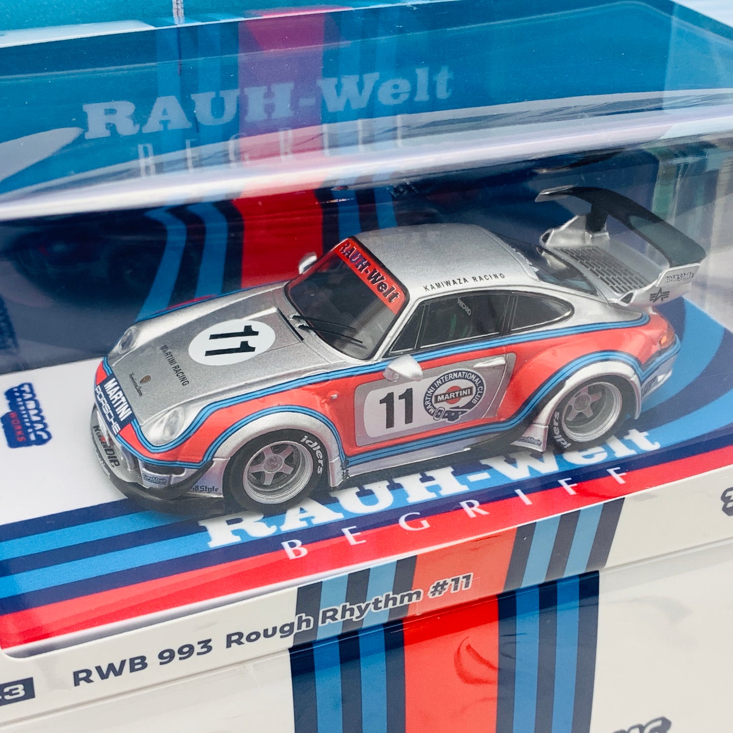 Tarmac Works 1/43 RWB 993 Rough Rhythm Martini #11