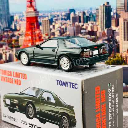 Tomytec Tomica Limited Vintage Neo 1/64 Mazda Savannah RX-7 Winning Limited (green) LV-N192f